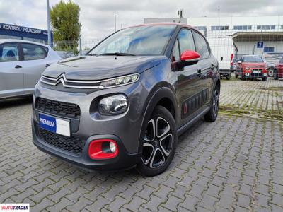 Citroen C3 1.2 benzyna 82 KM 2019r. (Kraków, Nowy Targ)