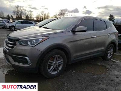 Hyundai Santa Fe 2.0 benzyna 2018r. (PORTLAND)