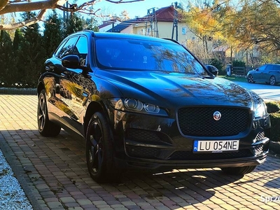 Jaguar F-Pace 3.0 Benzyna Supercharged, 22 Cale felgi, 4x4 CarPlay Android