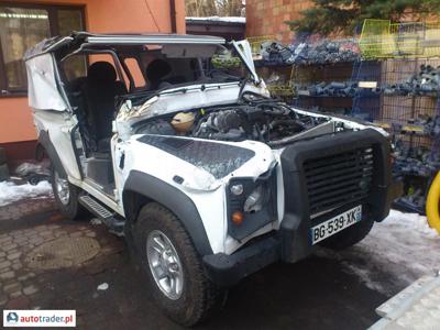 Land Rover Defender 2.4 diesel 122 KM 2011r. (Zielonka)