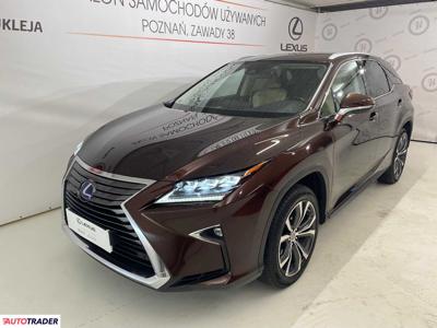 Lexus RX 3.5 hybrydowy 313 KM 2017r. (Poznań)