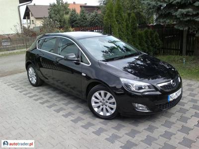 Opel Astra 1.6 benzyna 180 KM 2011r. (Tarnowskie Góry)