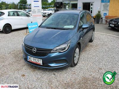 Opel Astra 1.6 diesel 110 KM 2017r. (Warszawa)