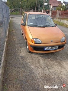 Seicento 84500 km DOSKONAŁY STAN, Garażowany, 1właściciel,