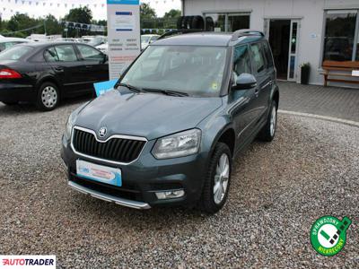 Skoda Yeti 2.0 diesel 150 KM 2017r. (Warszawa)