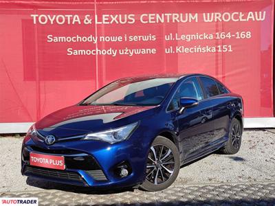 Toyota Avensis 1.8 benzyna + LPG 147 KM 2017r. (Wrocław)