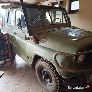 Uaz 469b nowy silnik, dodatki.