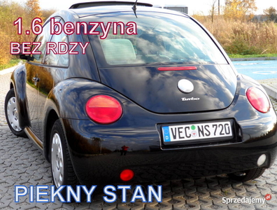 VOLKSWAGEN NEW BEETLE 1.6 _102 - KM_Piekny_Stan_Bez Rdzy