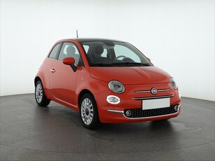 Fiat 500 , Salon Polska, 1. Właściciel, Serwis ASO, VAT 23%, Skóra,