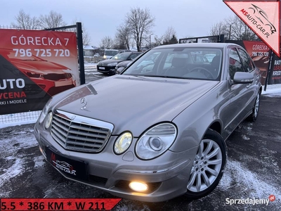 Mercedes-Benz Klasa E 5.5 Benzyna * Xenon * 387KM *