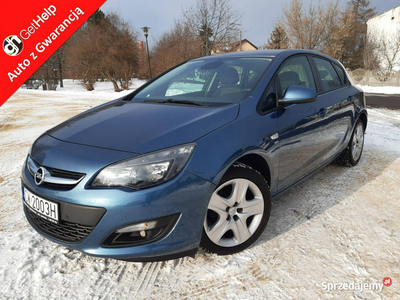 Opel Astra 1,4 Turbo Benzyna Klimatronik Gwarancja Zarejest…