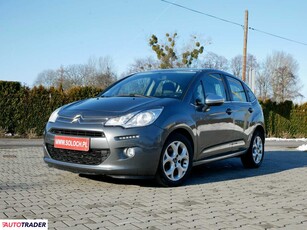 Citroen C3 1.2 benzyna 82 KM 2016r. (Goczałkowice-Zdrój)