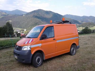 VOLKSWAGEN T5 1.9 TDI 105KM..Panel ostrzegawczy automatyczny...