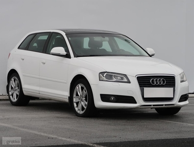 Audi A3 II (8P) , Salon Polska, Xenon, Bi-Xenon, Klimatronic, Parktronic,