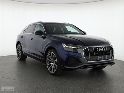 Audi Q8 , 1. Właściciel, Serwis ASO, 281 KM, Automat, Skóra, Navi,