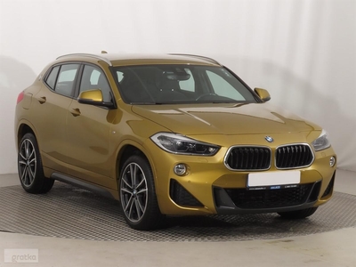 BMW X2 , Serwis ASO, 187 KM, Automat, Skóra, Navi, Klimatronic,