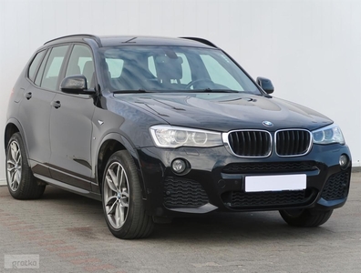 BMW X3 II (F25) Salon Polska, 187 KM, Automat, Skóra, Navi, Xenon, Bi-Xenon,