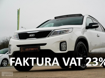 Kia Sorento II PANORAMA skóra NAWI parktronik 7 osob grzane fotele i wentylowane 4X