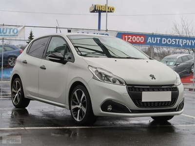 Peugeot 208 Salon Polska, Serwis ASO, VAT 23%, Skóra, Navi, Klimatronic,