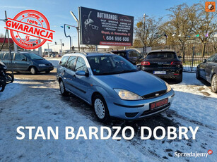 Ford Focus 1.8 Benzyna 115 KM, Klimatyzacja, Trzy Klucze, Lakier Metalik M…