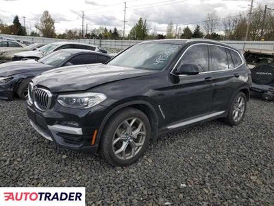 BMW X3 2.0 benzyna 2020r. (PORTLAND)