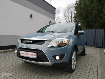 Ford Kuga I 2.0 TDCI 136KM Klimatronic Tempomat Półskóry Halogeny Alu 19