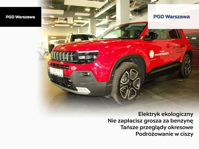 Jeep Avenger SUV Electric eMotor 54kWh 156KM 2023