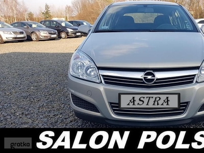 Opel Astra H 1.4 TWINPORT 90KM KrajówkaOryginalnyPrzebieg Klima