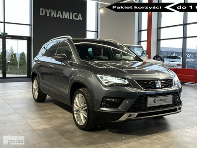 SEAT Ateca Xcellence 1.5TSI 150KM DSG 2019 r., salon PL, I wł., f-a VAT, gwaran