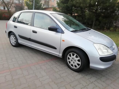 honda civic 2001/2002 1,4gaz klima działa salon, oplaty 2025