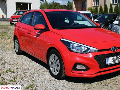 Hyundai i20 1.2 benzyna 75 KM 2019r. (Harklowa)