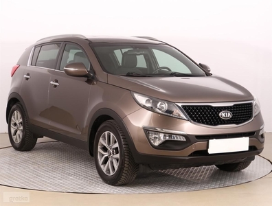 Kia Sportage III , Salon Polska, Serwis ASO, Skóra, Navi, Klimatronic,