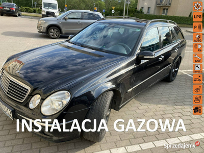 Mercedes E 240 Automat,nowe LPG, ksenony,skóry, hak, fotele podg i wentyl,…