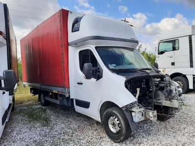 RENAULT MASTER skrzynia z plandeką