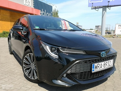 Toyota Corolla XII Hybrid 2.0B 184KM, Org Lakier-Black Mica, Stan Wzorowy, Filmik