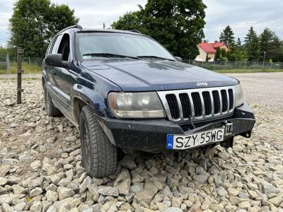 Jeep Grand Cherokee WJ + LPG + pług śnieżny + stalowy zderzak