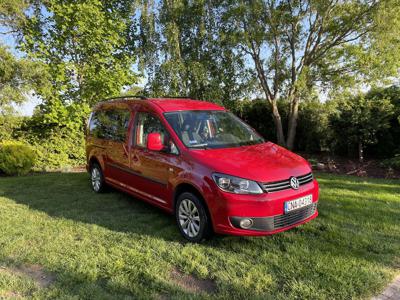 Volkswagen caddy maxi 7 osób DSG Webasto 140km