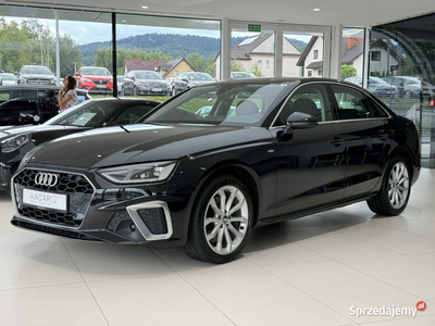 Audi A4 30TDI S-Tronic S-Line, SalonPL 1-wł, FV23%, Gwarancja, dostawa B9 …