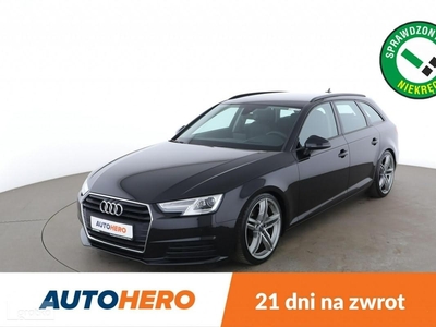 Audi A4 B9 nawigacja, podgrzewane siedzenia, asystent parkowania