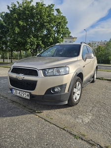 Chevrolet Captiva II 2,4 benzyna + gaz, 167KM, 7 osobowa, krajowa