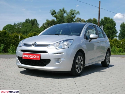 Citroen C3 1.2 benzyna 82 KM 2016r. (Goczałkowice-Zdrój)