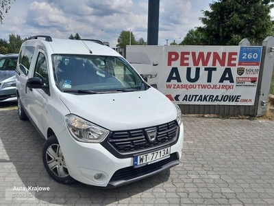 Dacia Dokker 95 KM, Bardzo dobry stan, 1wł, Salon PL, FV 23% WT7713A