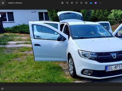 Dacia Sandero II Polski salon 2019, 1 właściciel,przebieg 28000 km, 37000 zł