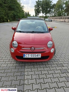 Fiat 500 0.9 benzyna 86 KM 2016r.