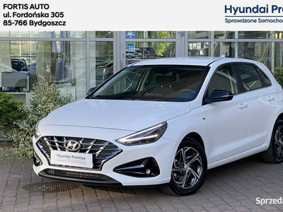 Hyundai i30 SMART+LED Biała Perła DEMO Kamera grzane_kierow+fotele FV23% L…