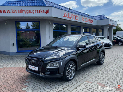 Hyundai Kona Hybrid, Kamera,Pół skóry,Head UP,Navi, Gwarancja I (2017-2023)