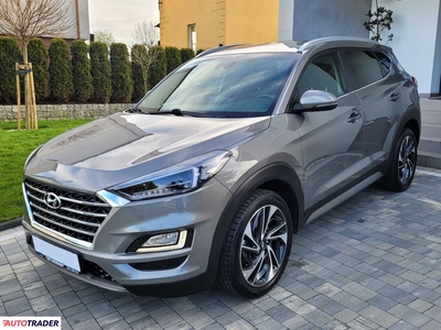 Hyundai Tucson 1.6 benzyna 177 KM 2018r. (Pszów okolice : Wodzisław , Racibórz , Rybnik)