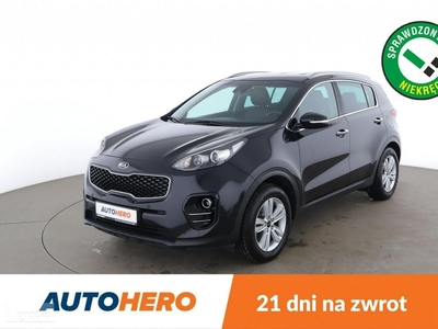 Kia Sportage IV kamera cofania, elektryczne fotele przód, pełna książka serwisowa