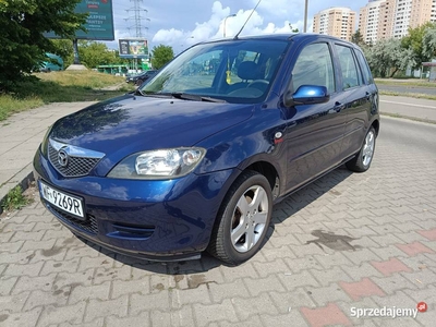 Mazda 2 DY z 2005 roku, przebieg 128900