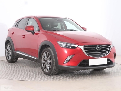 Mazda CX-3 , Serwis ASO, Skóra, Klimatronic, Tempomat, Parktronic,